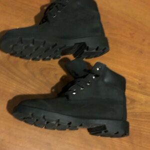 Timberland Kids Black Outdoor Boots
